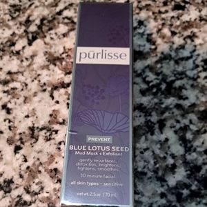 Purlisse Blue Lotus Seed Mud Max + Exfoliant - NEW/NIB